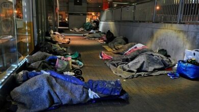 افزایش بیسابقه تعداد بیخانمانها در آمریکا+فیلم