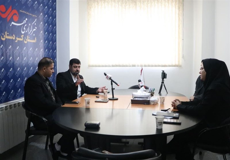 بازدید قائم مقام خبرگزاری تسنیم از مهر کردستان