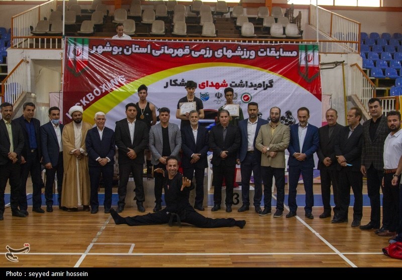 برترینهای رقابت قهرمانی رزمیکاران استان بوشهر