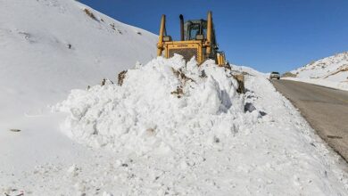 برفروبی 3108 کیلومتر در کردستان/ 379 خودرو از برف رهاسازی شد
