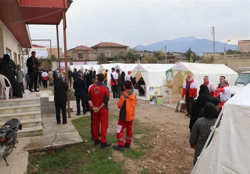 برپایی موکب درمانی سپاه در علیآبادکتول+تصاویر