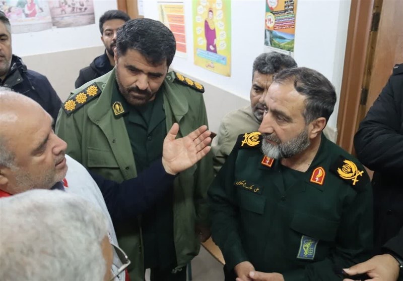 برپایی موکب درمانی سپاه در علیآبادکتول+تصاویر