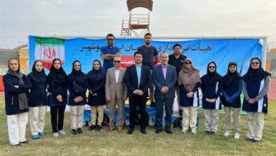 برگزاری مسابقات رنکینگ تیراندازی با کمان در بوشهر