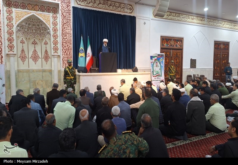 بندرعباس در سوگ شهید مدافع امنیت + تصاویر