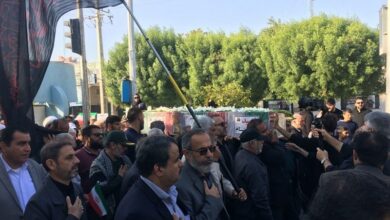 بوشهریها در تشییع شهدای گمنام سنگ تمام گذاشتند+تصاویر