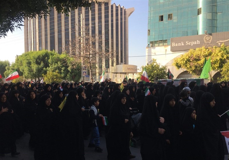 بوشهریها در تشییع شهدای گمنام سنگ تمام گذاشتند+تصاویر