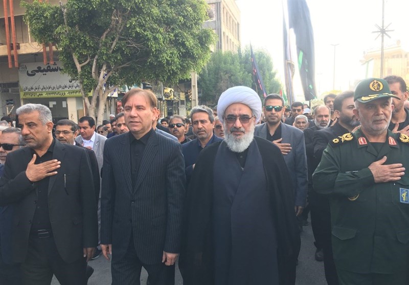 بوشهریها در تشییع شهدای گمنام سنگ تمام گذاشتند+تصاویر