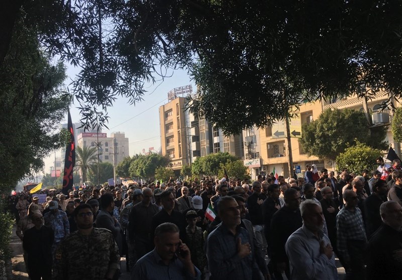 بوشهریها در تشییع شهدای گمنام سنگ تمام گذاشتند+تصاویر