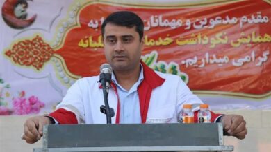 تجلیل از اعضا فعال داوطلبان هلالاحمر استان بوشهر