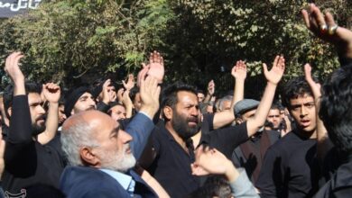 تجمع عزاداران فاطمی در کاشان به روایت تصویر