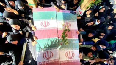 تشییع پیکر شهدای گمنام در 4 شهرستان استان اردبیل