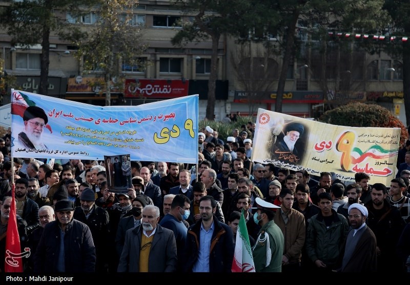 تکرار حماسه 9 دی در اصفهان+تصاویر