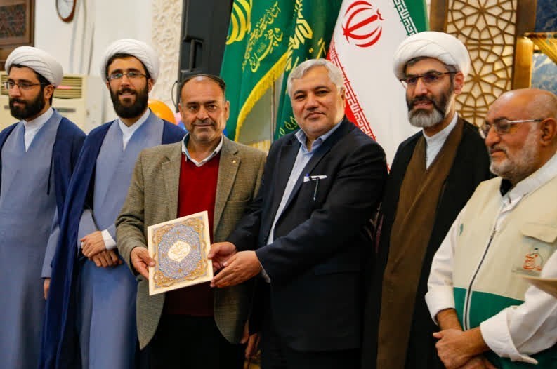 جشن تکلیف دختران در حرم امین ولایت + تصاویر