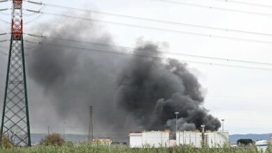 حریق در یک انبار سوخت در ایتالیا؛ ۱۱ نفر کشته و زخمی و ۴ تَن مفقود شدند+ فیلم