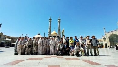 حضور زائران و گردشگرانی از 55 کشور در حرم حضرت معصومه(س)
