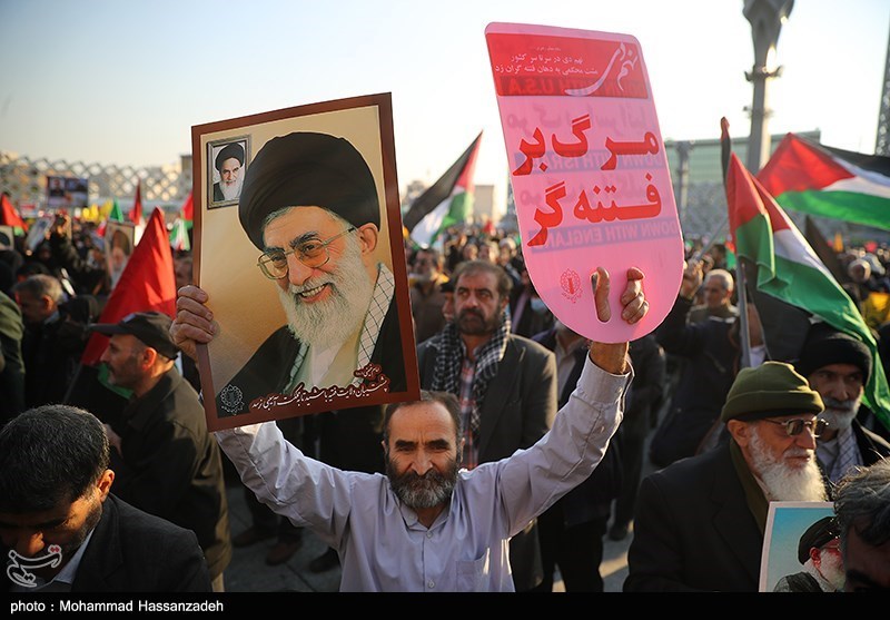 حماسه 9 دی در کردستان/ خط و نشان مردم برای فتنهگران