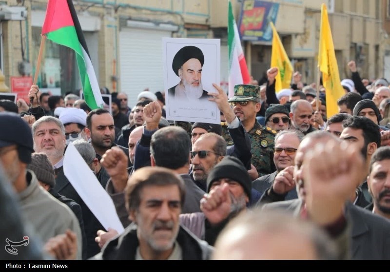 راهپیمایی سمنانیها علیه جنایات رژیم صهیونیستی + تصاویر