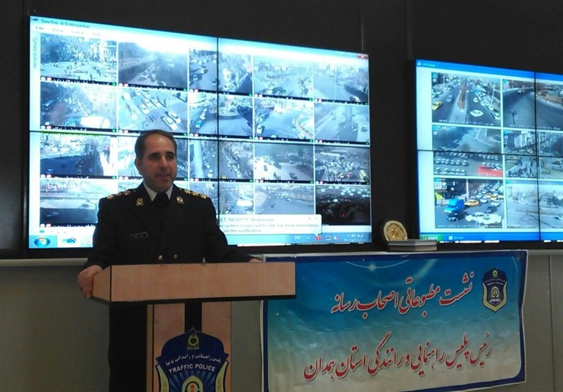 سوانح جادهای در همدان 57 درصد کاهش یافت