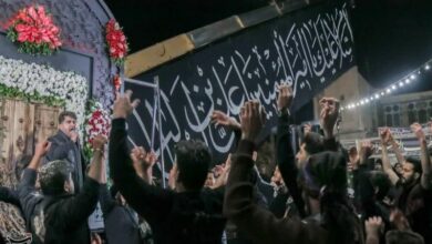 شام غریبان شهادت حضرت زهرا در حرم هلال بن علی+تصویر