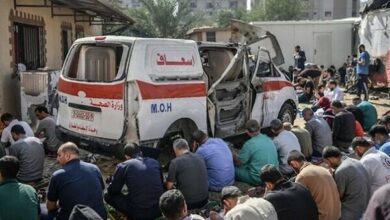 شهادت ۱۰۵۶ نفر از کادر درمان نوار غزه از هفتم اکتبر ۲۰۲۳