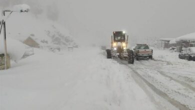 شهرهای استان مرکزی سفیدپوش شد