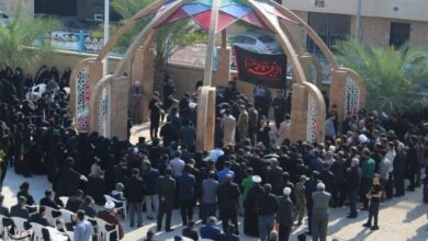 شهید گمنام در دانشگاه فرهنگیان بوشهر آرام گرفت