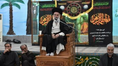 صدیقه طاهره کاملترین و بهترین الگوست