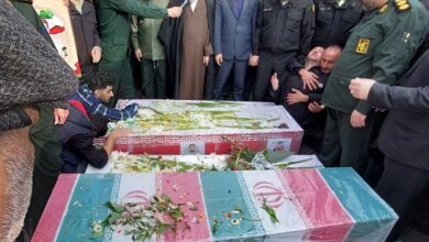 عزاداران فاطمی شهید گمنام را در زابل تشییع کردند+فیلم