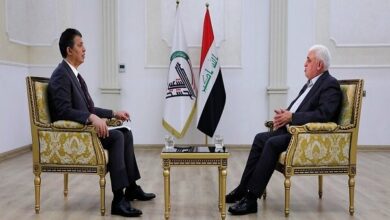 فالح الفیاض: ما به شکل قاطع ورود حشد شعبی به سوریه را تکذیب میکنیم