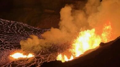 فوران «کیلاویا» در هاوایی+ فیلم