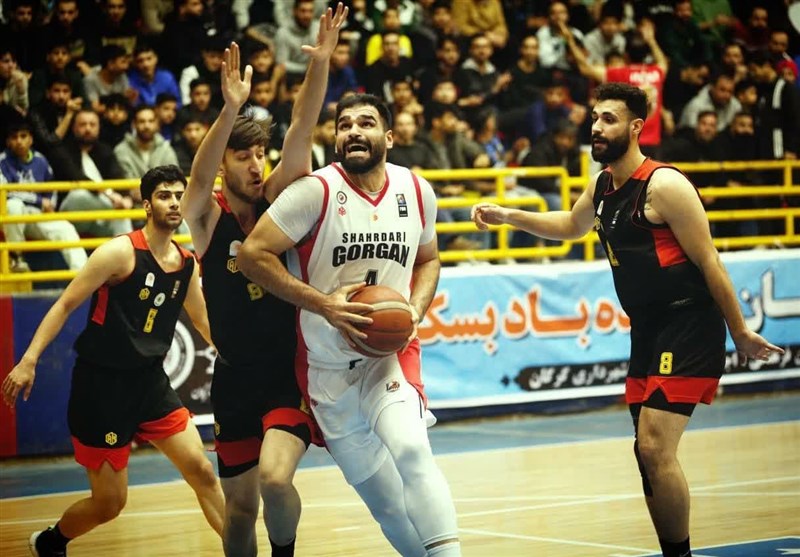 لیگ برتر بسکتبال| مشهدیها دست خالی از گرگان برگشتند+تصاویر