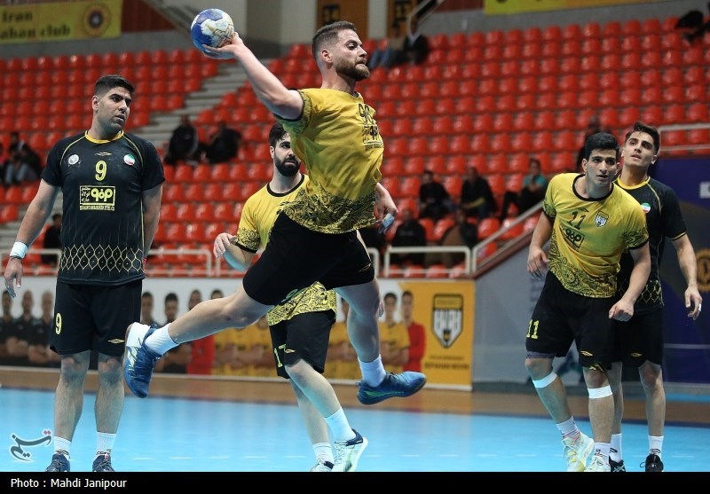 لیگ برتر هندبال/ سپاهان قهرمان نیمفصل شد+تصاویر