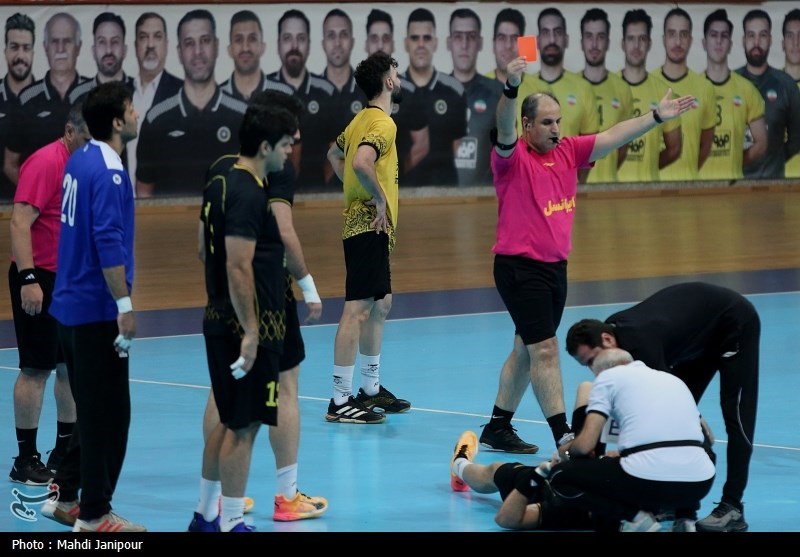 لیگ برتر هندبال/ سپاهان قهرمان نیمفصل شد+تصاویر