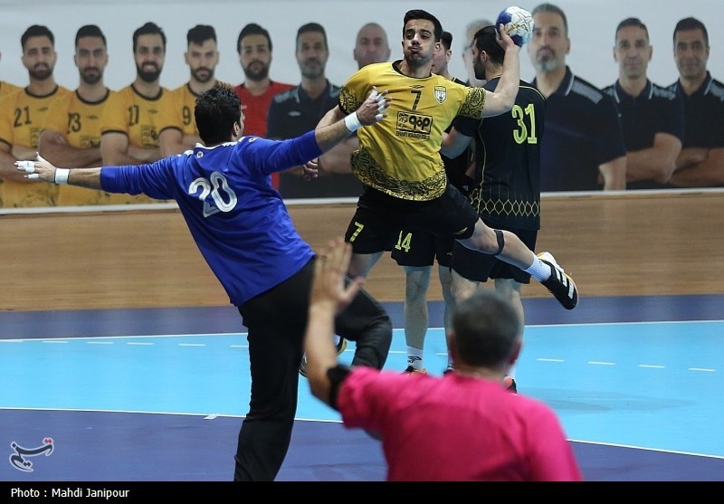 لیگ برتر هندبال/ سپاهان قهرمان نیمفصل شد+تصاویر