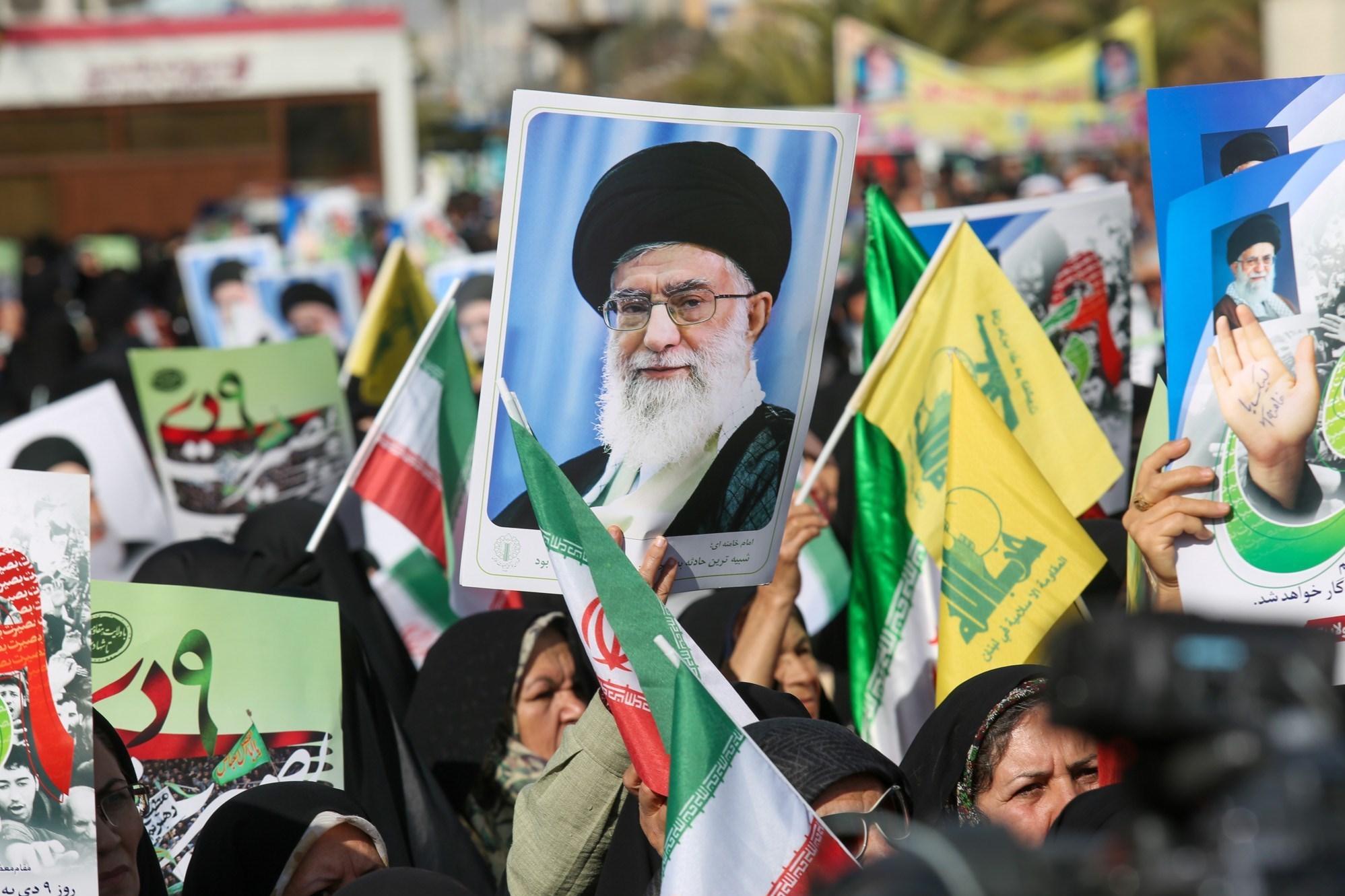 مراسم گرامیداشت یوم الله 9 دی در شیراز برگزار شد + تصویر