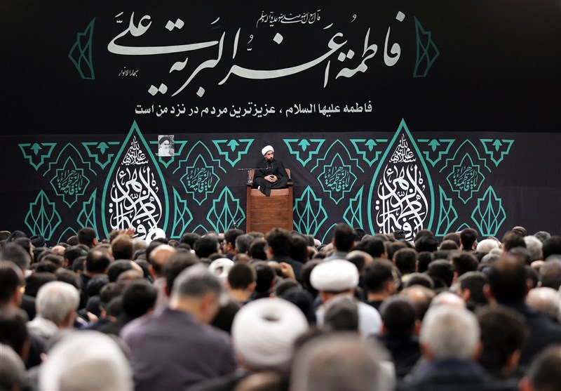 حضرت زهرا , فاطمیه|ایام فاطمیه , رهبر انقلاب , آیتالله سید علی خامنهای , عزاداری ,