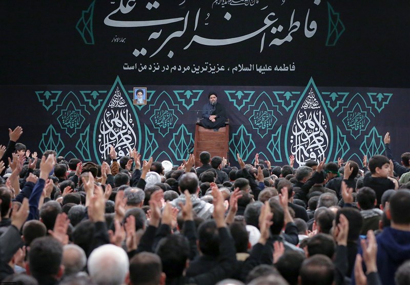 حضرت زهرا , فاطمیه|ایام فاطمیه , رهبر انقلاب , آیتالله سید علی خامنهای , عزاداری ,