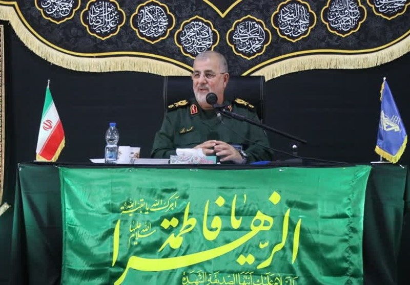 معارفه فرمانده تیپ 71 روح الله با حضور سردار پاکپور