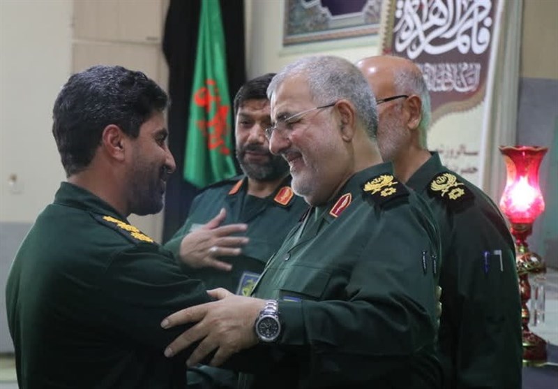 معارفه فرمانده تیپ 71 روح الله با حضور سردار پاکپور