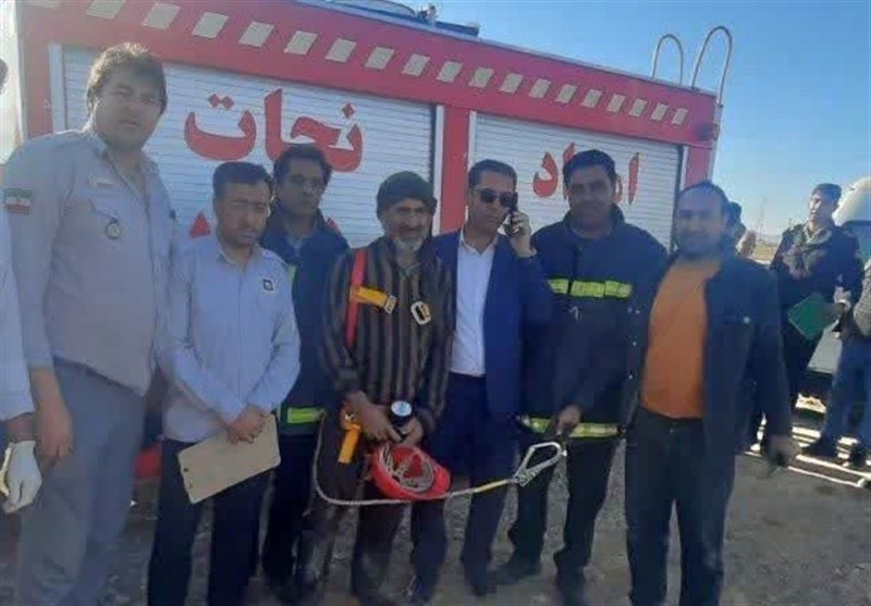 نجات معجزهآسای مردی از عمق چاه 180 متری در تربتجام