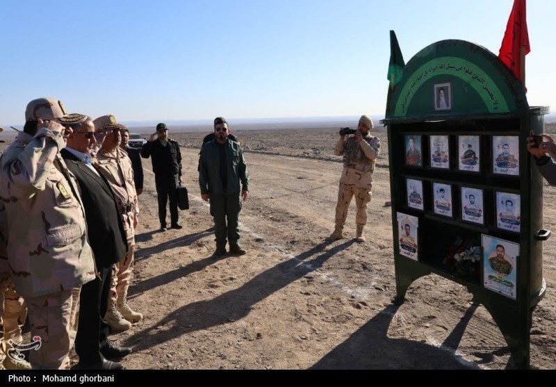 نمایش اقتدار یگانهای عملیاتی در منطقه دیگرستم طبس+تصاویر
