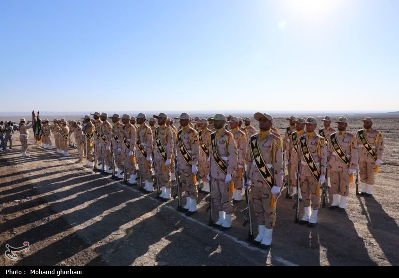 نمایش اقتدار یگانهای عملیاتی در منطقه دیگرستم طبس+تصاویر