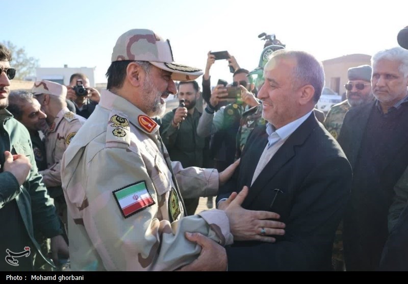 نمایش اقتدار یگانهای عملیاتی در منطقه دیگرستم طبس+تصاویر