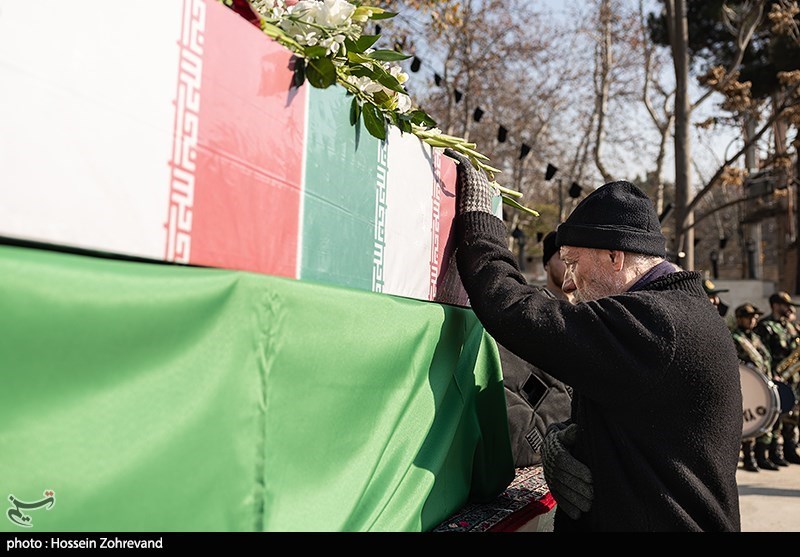 وداع اهالی رسانه اصفهان با شهید گمنام