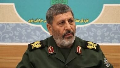 وداع با پیکر 14 شهید گمنام در حرم امام رضا (ع)