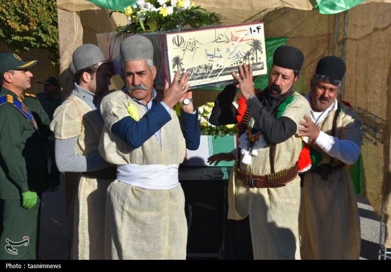 پیچیدن شمیم عطر شهدای گمنام در شهرستان چرام