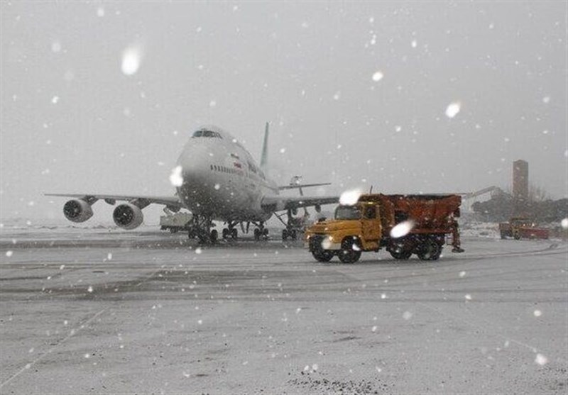 کاهش 15درجهای دمای هوا در اردبیل/ 2 پرواز لغو شد