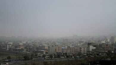 کرمانشاه در مه فرو رفت