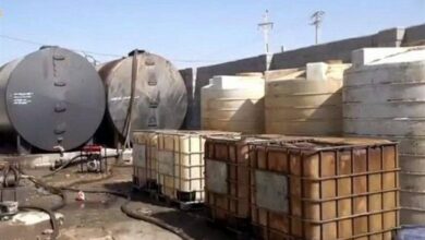 کشف کارگاه بزرگ تولید مشکهای ماری حمل سوخت قاچاق+فیلم