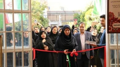 گشایش نمایشگاه دانشگاه ملی مهارت دختران الزهرا (س) شیراز